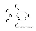 Molecular Structure of 956003-87-5 ((3,5-DIFLUOROPYRIDIN-4-YL)BORONIC ACID)